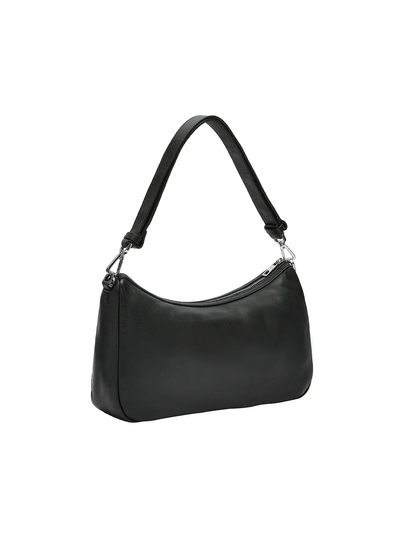 LIEBESKIND BERLIN | Ledertasche - Hobo Bag MAIA Medium | schwarz